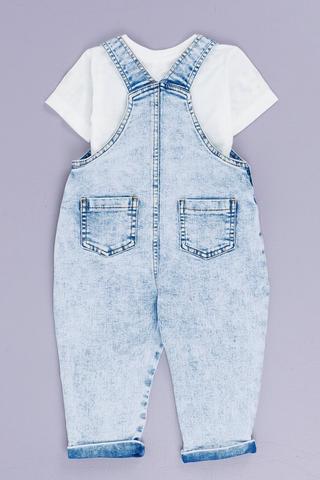 Minnie Mouse Dungaree and Tee Set