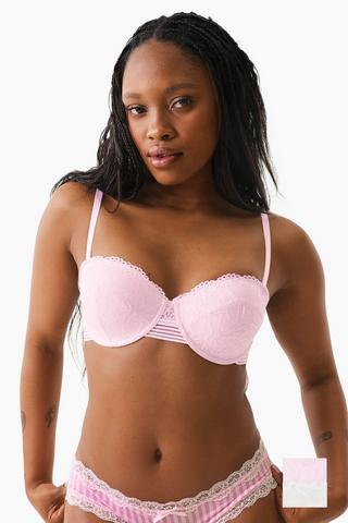 2 Pack Balconette Bras