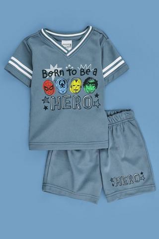 Avengers Sport T-Shirt And Shorts Set