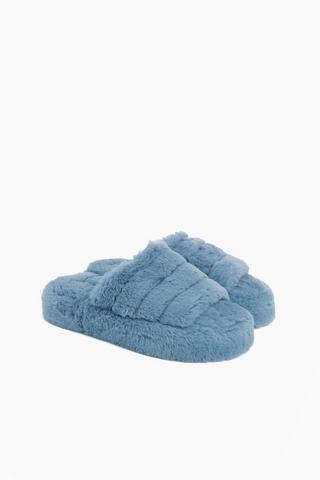 Quilted Platform Slipper