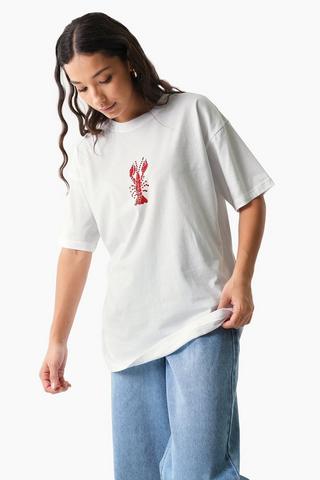 Lobster Oversized T-Shirt