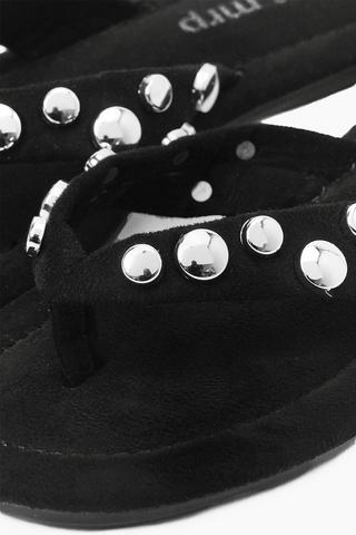 Studded Slip On Sandal