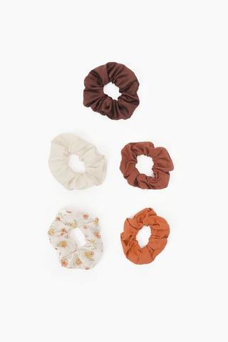 5 Pack Scrunchies