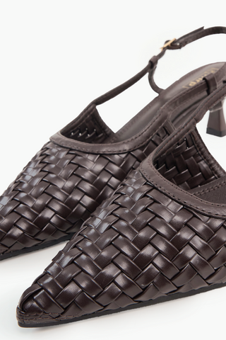 Ankle Strap Court Heel