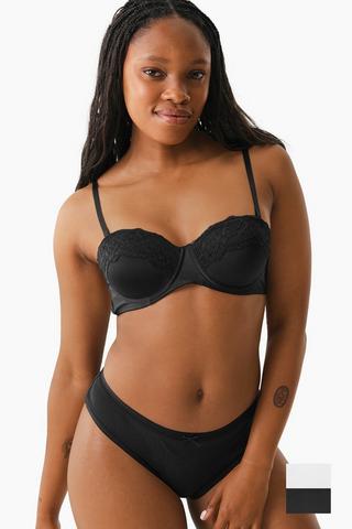 2 Pack Balconette Bras