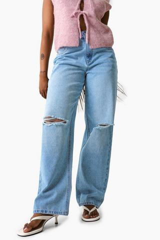 Rigid Straight Denim