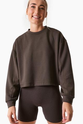 Active Oversized Sweat Top