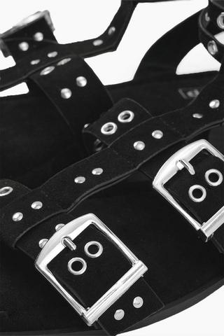 Stud Buckle Sandal