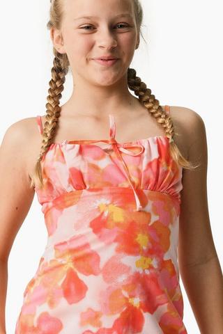 Floral Halter Midi Dress