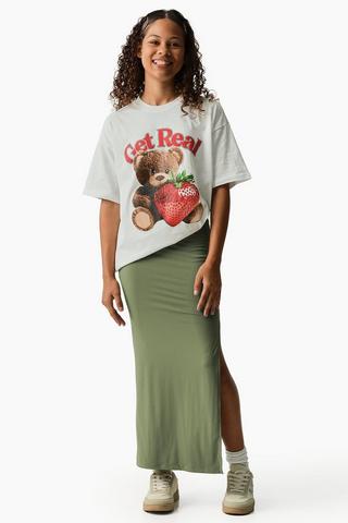 Polyamide Midi Skirt