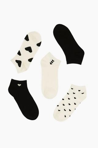 5 Pack Socks