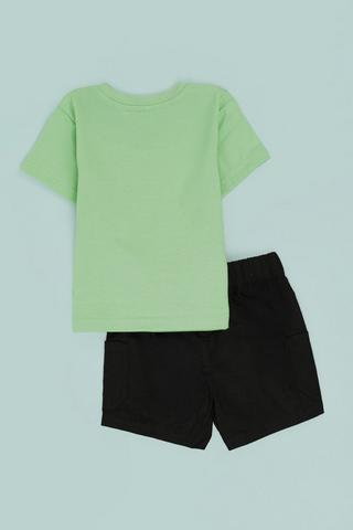 T-Shirt and Cargo Shorts