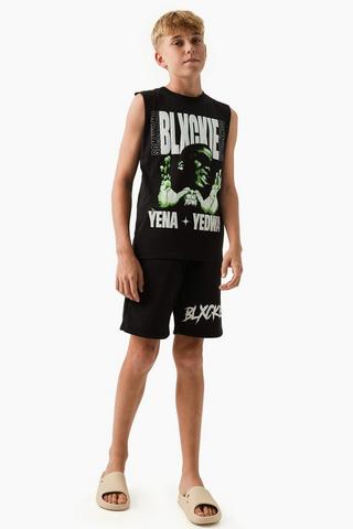 Blxckie Graphic Shorts