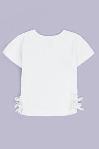 Fitted Bow T-shirt