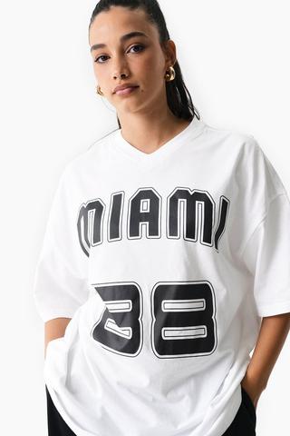 Oversized Sports T-Shirt