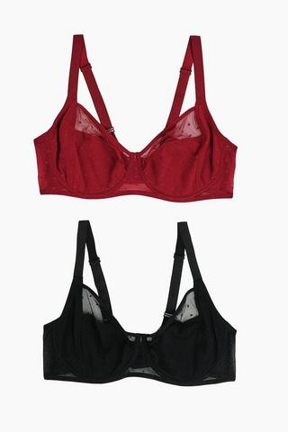 2 Pack T-Shirt Bras