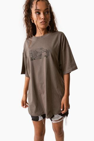 Tom and Jerry Oversized T-Shirt