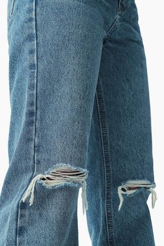 Rigid Straight Denim