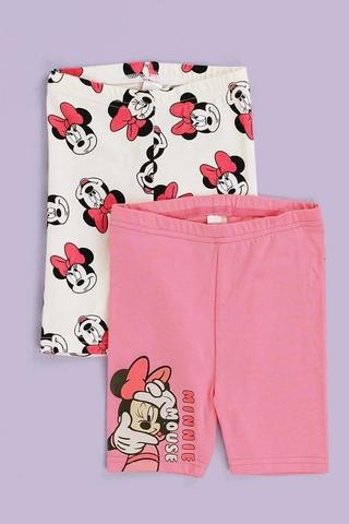 2 Pack Minnie Mouse Cycle Shorts