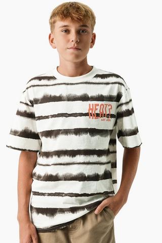 Stripe Relaxed T-Shirt