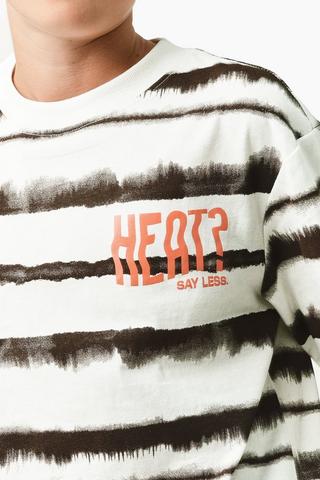 Stripe Relaxed T-Shirt