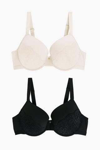2 Pack T-Shirt Bras