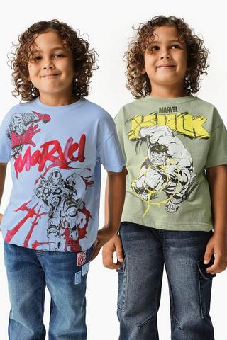 2 Pack Marvel T-Shirts