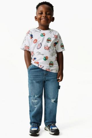 Straight Carpenter Denims