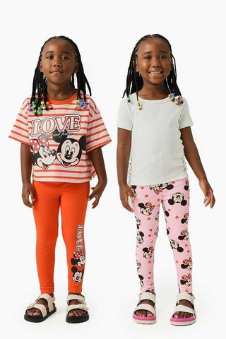 Minnie Mouse 2 Pack Leggings