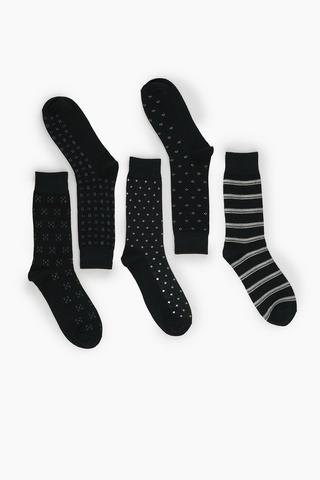 5 Pack Socks