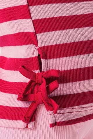 Stripe Fitted T-Shirt