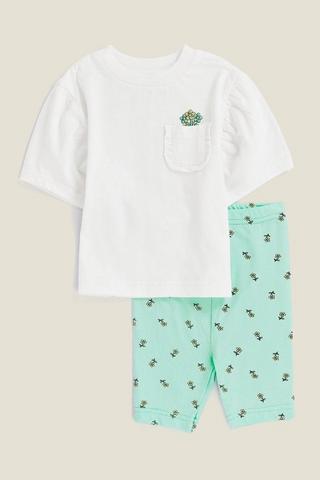 T-Shirt And Cycle Shorts