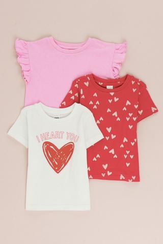 3 Pack T-Shirts