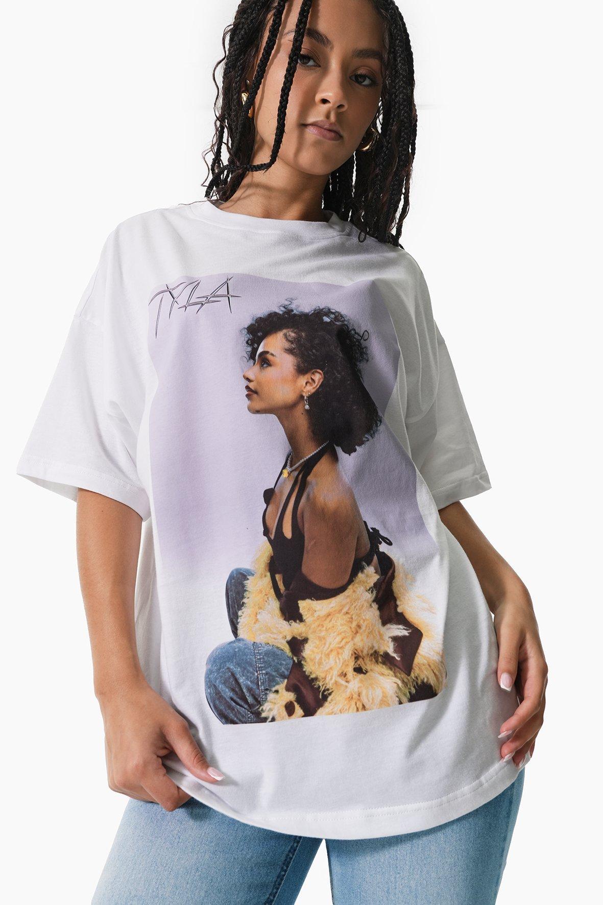 TYLA Aisa tour Tシャツ Mサイズ Tyla Oversized T-shirt