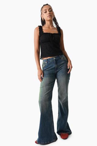 Stretch Bootleg Denim