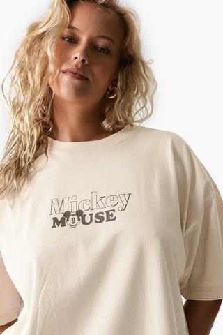 Mickey Mouse Oversized T-Shirt