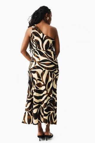 Asymmetrical Column Dress