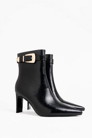 Buckle Strap Boot