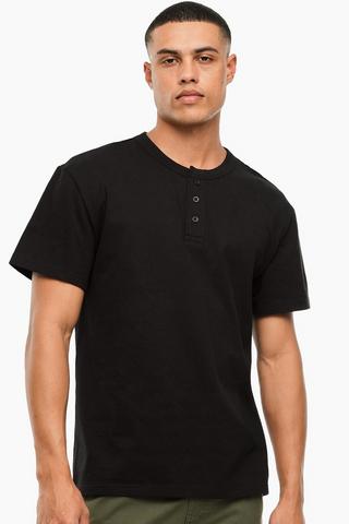 HENLEY SS HW BLACK