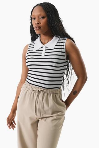 Stripe Seamless Golfer