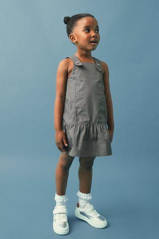 Utility Pinifore Dress