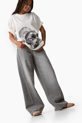 Baggy Wide Leg Denim