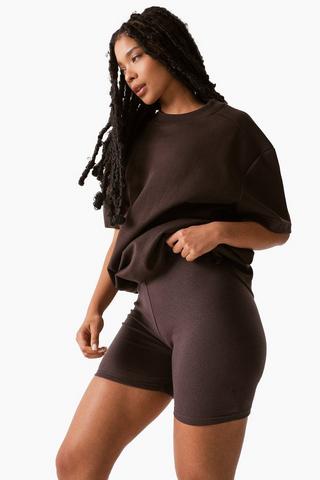 Ribbed Cycle Shorts