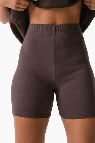Ribbed Cycle Shorts