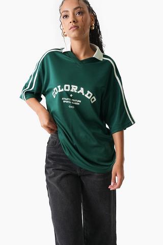 Oversized Football T-Shirt