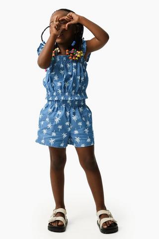 Puff Sleeve Top and Shorts Set