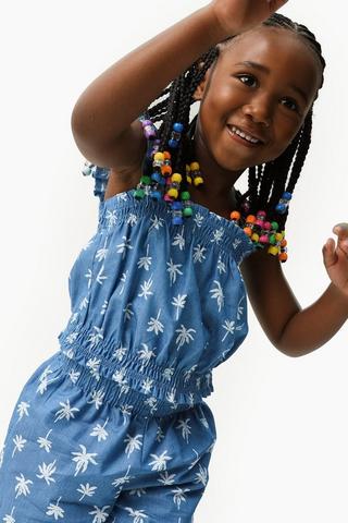 Puff Sleeve Top and Shorts Set