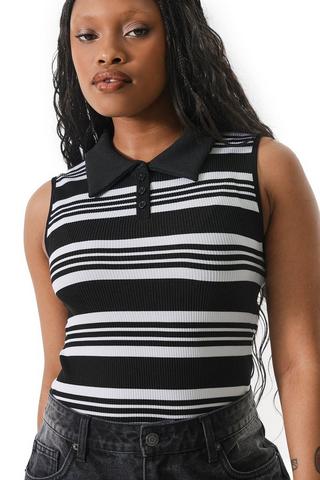 Stripe Seamless Golfer