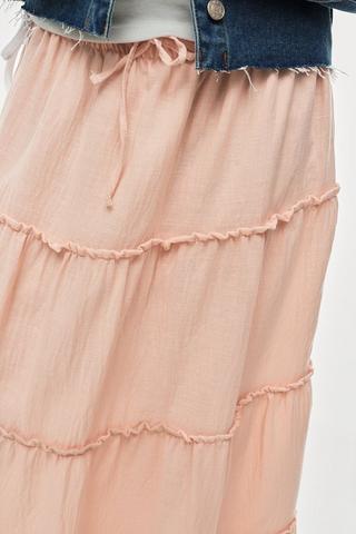 Tiered Maxi Skirt