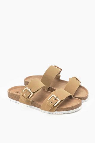 Double Buckle Sandals